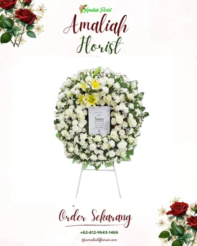 Krans Bunga Duka Cita di Ciengang
